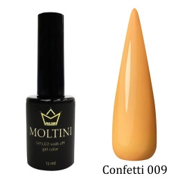 Moltini, Гель-лак Confetti 9 Moltini, Гель-лак Confetti 9